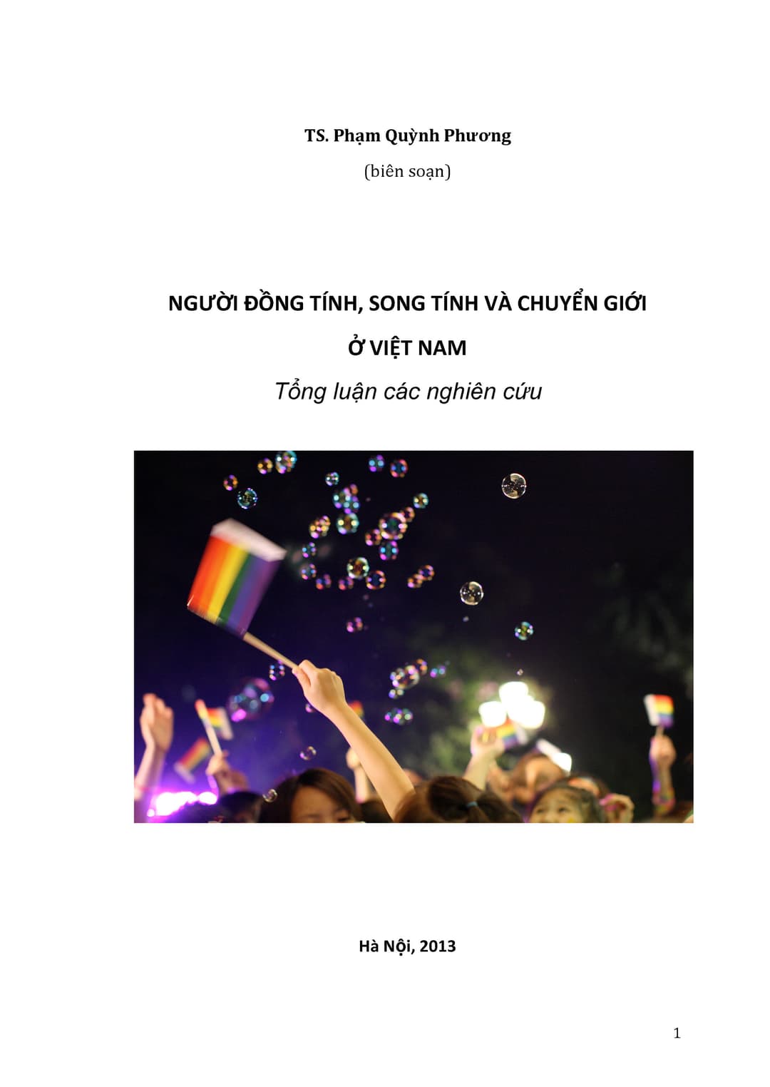 Tổng luận các nghiên cứu về người đồng tính, song tính và chuyển giới ở Việt Nam