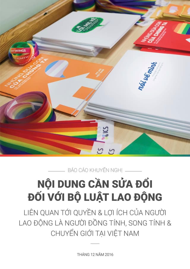 Góp ý sửa đổi Bộ Luật lao động - Khuyến nghị của người đồng tính, song tính & chuyển giới